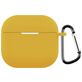 Mobigear Colors Coque Apple AirPods 4 Coque en Silicone Souple - Jaune