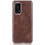 Mobigear Excellent Coque Huawei P40 Pro Plus Coque arrière Rigide - Marron