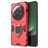 Mobigear Armor Ring Coque Xiaomi 13 Ultra Coque arrière Rigide Anti-Chocs avec Anneau-Support - Rouge