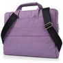 Mobigear Denim Zipper Sac à bandoulière Ordinateur portable 11 - 12 Pouces Sacoche ordinateur - Violet
