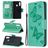 Mobigear Butterfly Samsung Galaxy A20s Étui Portefeuille - Turquoise