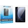 Mobigear Samsung Galaxy Tab S9 FE Plus Verre trempé Protection d'écran - Compatible Coque - Noir
