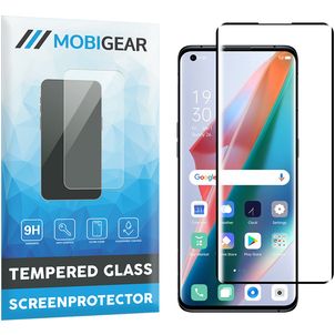 Mobigear Premium OPPO Find X3 Pro Verre trempé Protection d'écran - Compatible Coque - Noir