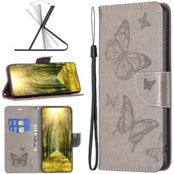 Mobigear Butterfly Housse Nokia G11 Etui Porte-Monnaie - Gris