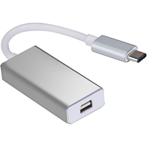 Mobigear - Adaptateur USB-C vers Mini DisplayPort - Argent