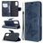 Mobigear Butterfly Housse Samsung Galaxy S20 Etui Porte-Monnaie - Bleu