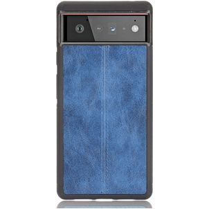 Mobigear Stitch Coque Google Pixel 6 Pro Coque arrière - Bleu