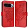 Mobigear Butterfly Housse Google Pixel 9 Pro XL Etui Porte-Monnaie - Rouge