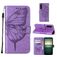 Mobigear Butterfly Housse Sony Xperia 1 IV Etui Porte-Monnaie - Violet