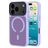 Mobiparts Hardcover Coque iPhone 17 Pro MagSafe Coque arrière Rigide - Satin Lila