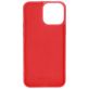 Mobiparts Coque iPhone 13 Pro Max Coque arrière en Silicone - Scarlet Red