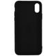 Mobigear Colors Coque iPhone XS Max Coque arrière en TPU Souple - Noir