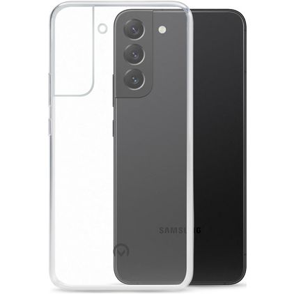Mobilize Gelly Coque Transparente Samsung Galaxy S22 Coque arrière en TPU Souple - Transparent