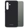 Mobilize Rubber Gelly Coque Samsung Galaxy S24 Plus Coque arrière en TPU Souple - Matt Black