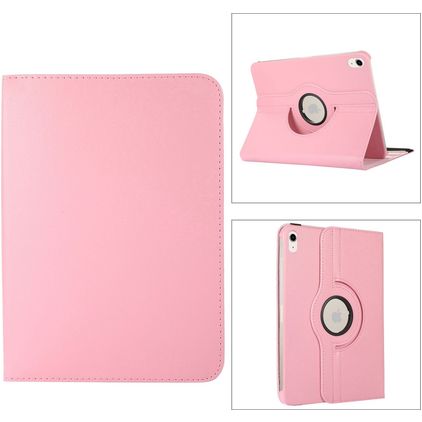 Mobigear DuoStand Coque iPad 10 (2022) Etui Rotatif - Rose