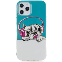Mobigear Design Coque iPhone 12 Pro Max Coque arrière en TPU Souple - Chien