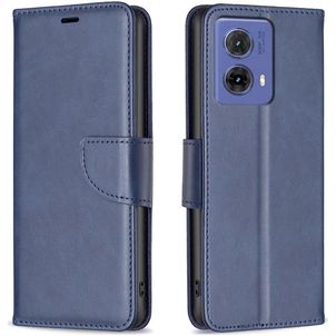 Mobigear Excellent Housse Motorola Moto G85 Etui Porte-Monnaie - Bleu