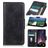 Mobigear Classy Housse iPhone 13 Etui Porte-Monnaie - Noir