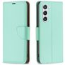 Mobigear Excellent Samsung Galaxy S23 Étui Portefeuille - Turquoise