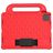 Mobigear Diamond Coque iPad Pro 11 Pouces (2022) Coque de tablette pour enfants avec Poignée Enfants en EVA - Rouge