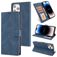 Mobigear Wallet Housse iPhone 14 Pro Etui Porte-Monnaie - Bleu