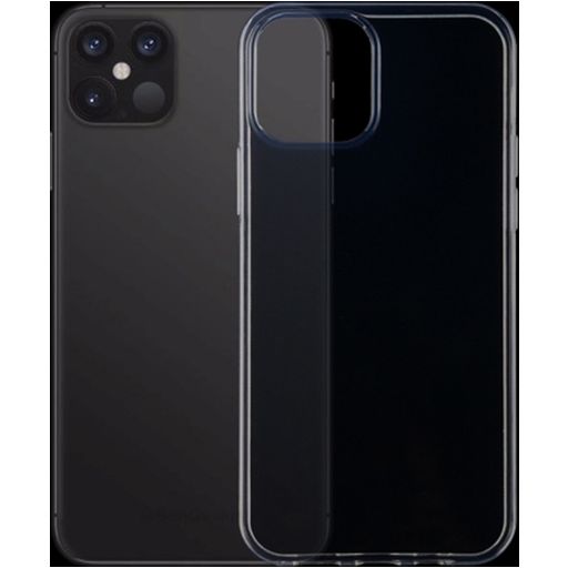Mobigear Ultra Thin Coque Transparente iPhone 12 Coque arrière en TPU Souple Extra-fin - Transparent