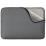 Mobigear Basics Pochette Ordinateur portable 14 Pouces Housse ordinateur - Gris
