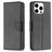 Mobigear Excellent Housse iPhone 16 Pro Max Etui Porte-Monnaie - Noir