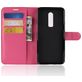 Mobigear Classic Housse OnePlus 6 Etui Porte-Monnaie - Magenta