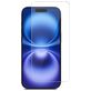 Mobigear iPhone 16 Plus Verre trempé Protection d'écran - Compatible Coque