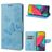 Mobigear Butterfly Housse Samsung Galaxy M53 Etui Porte-Monnaie - Bleu