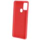 Mobiparts Coque Samsung Galaxy A21s Coque arrière en Silicone - Scarlet Red
