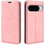 Mobigear Retro Slim Housse Google Pixel 10 Etui Porte-Monnaie - Rose