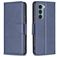 Mobigear Excellent Housse Motorola Moto G200 5G Etui Porte-Monnaie - Bleu