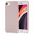 Mobigear Rubber Touch Coque iPhone SE (2022) Coque arrière en Silicone - Rose