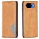 Mobigear Rhombus Slim Housse Google Pixel 10a Etui - Cognac