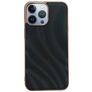 Mobigear Wavy Coque iPhone 14 Pro Max Coque arrière Rigide - Noir