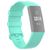Mobigear Cross Bracelet Silicone Fitbit Charge 4 Fermeture boucle ardillon - Turquoise