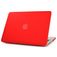 Mobigear Matte MacBook Pro 13 pouces (2012-2015) Coque rigide pour MacBook - Rouge - Modèle A1425 / A1502