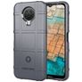 Mobigear Rugged Shield Coque Nokia G10 Coque arrière en TPU Souple Anti-Chocs - Gris