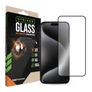 Striker Xtreme Impact iPhone 15 Pro Max Verre trempé Protection d'écran - Compatible Coque
