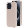 Mobiparts Coque iPhone 15 Pro Max Coque arrière en Silicone - Soft Salmon