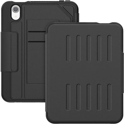 Mobigear Magnetic Folio Coque iPad Mini 7 (2024) Etui + Porte-crayon - Noir
