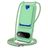 Mobigear Lanyard Card Google Pixel 11 Pro XL Coque avec cordon en Silicone et Porte-Cartes - Vert