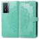 Mobigear Mandala Vivo Y76 Étui Portefeuille - Vert