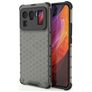 Mobigear Honeycomb Coque Xiaomi Mi 11 Ultra Coque arrière Rigide Anti-Chocs - Noir