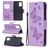 Mobigear Butterfly Samsung Galaxy A02s Étui Portefeuille - Violet