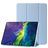 Mobigear Tri-Fold Gel iPad 11 (2025) TPU / Similicuir Étui - Bleu