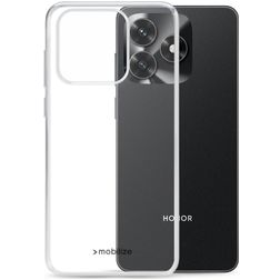 Mobilize Gelly Case Coque Transparente HONOR X5C Plus Coque arrière en TPU Souple - Transparent