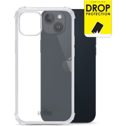 My Style Protective Flex Transparent iPhone 14 Plus TPU souple Coque arrière Antichoc - Transparent